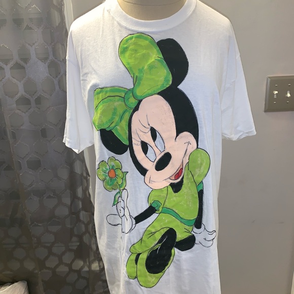 Disney Minnie Mouse XL tee shirt 💚 final price - Picture 2 of 8